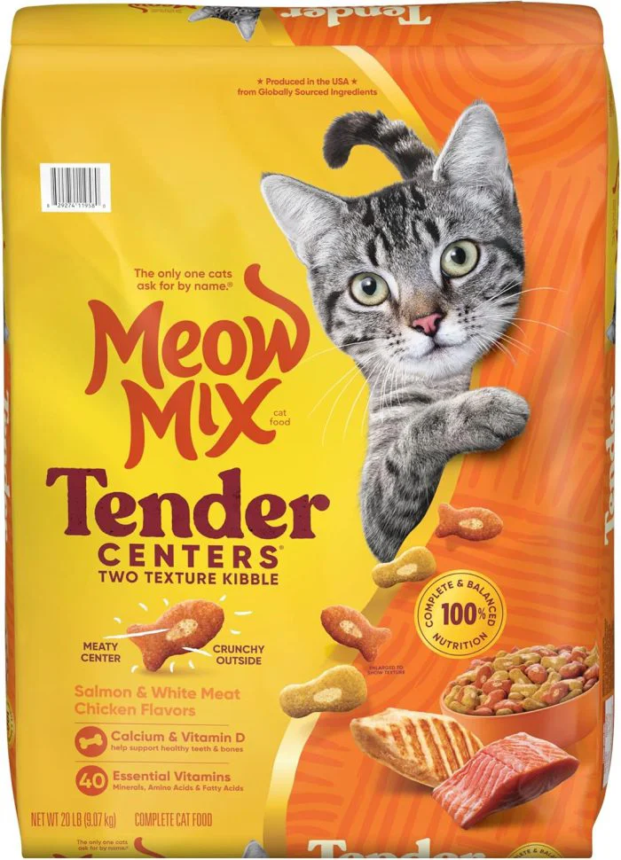 Salmon & Chicken Dry Cat Food, 20 lb. Bag