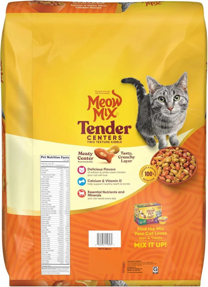Salmon & Chicken Dry Cat Food, 20 lb. Bag - Image 7