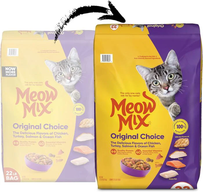 Meow Mix : Original Choice Dry Cat Food, 22 lb Bag - Image 10