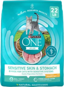 Sensitive Stomach & Skin Dry Cat Food – 22 lb