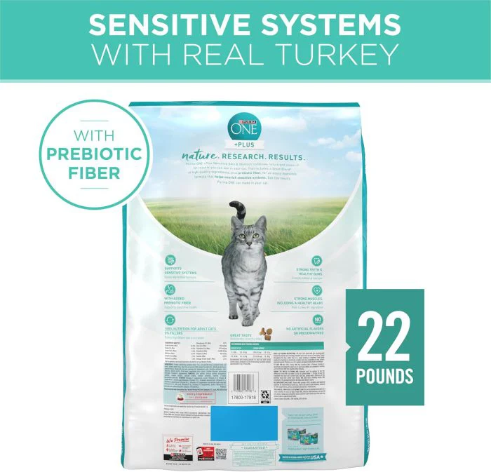 Sensitive Stomach & Skin Dry Cat Food – 22 lb - Image 9