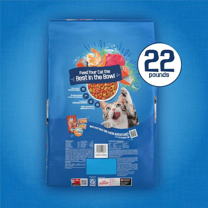 Seafood Sensations Dry Cat Food with Salmon & Tuna - Image 7