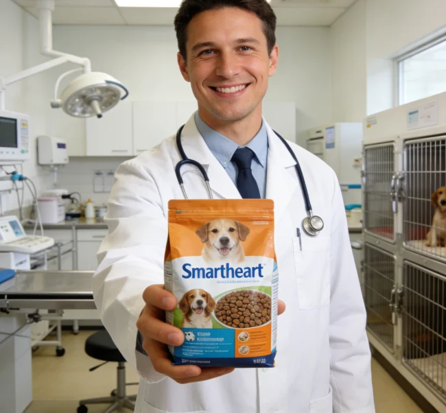 Is Smartheart dog food vet recommended?