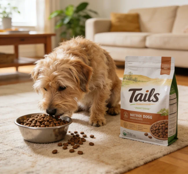 Is Tails dog food vet approved?