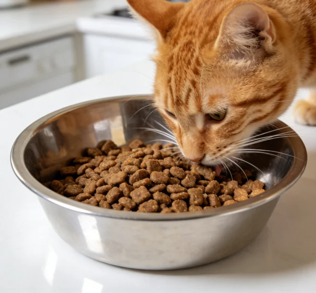 What can I feed my cat with dental problems?